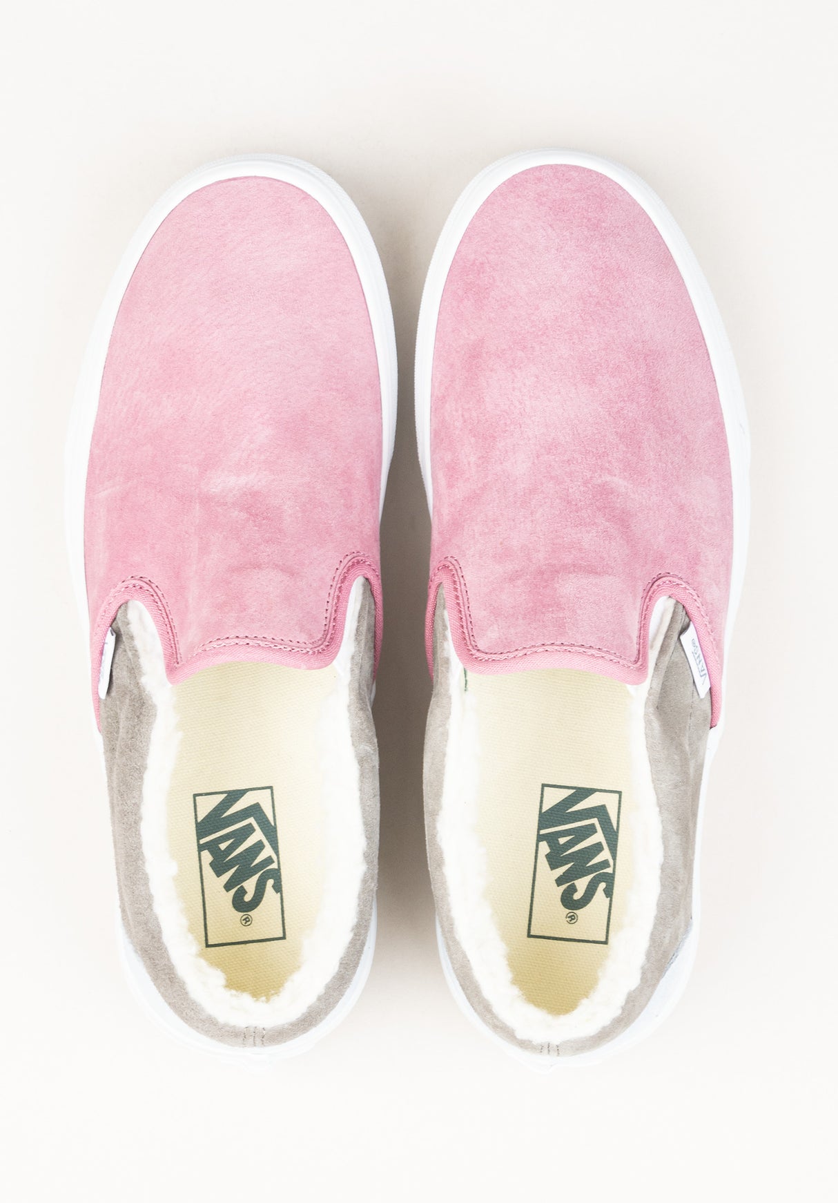 Classic Slip-On pigsuede-sherpa-multicolor Close-Up2