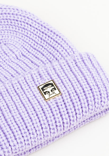 Micro Beanie purple Rückenansicht