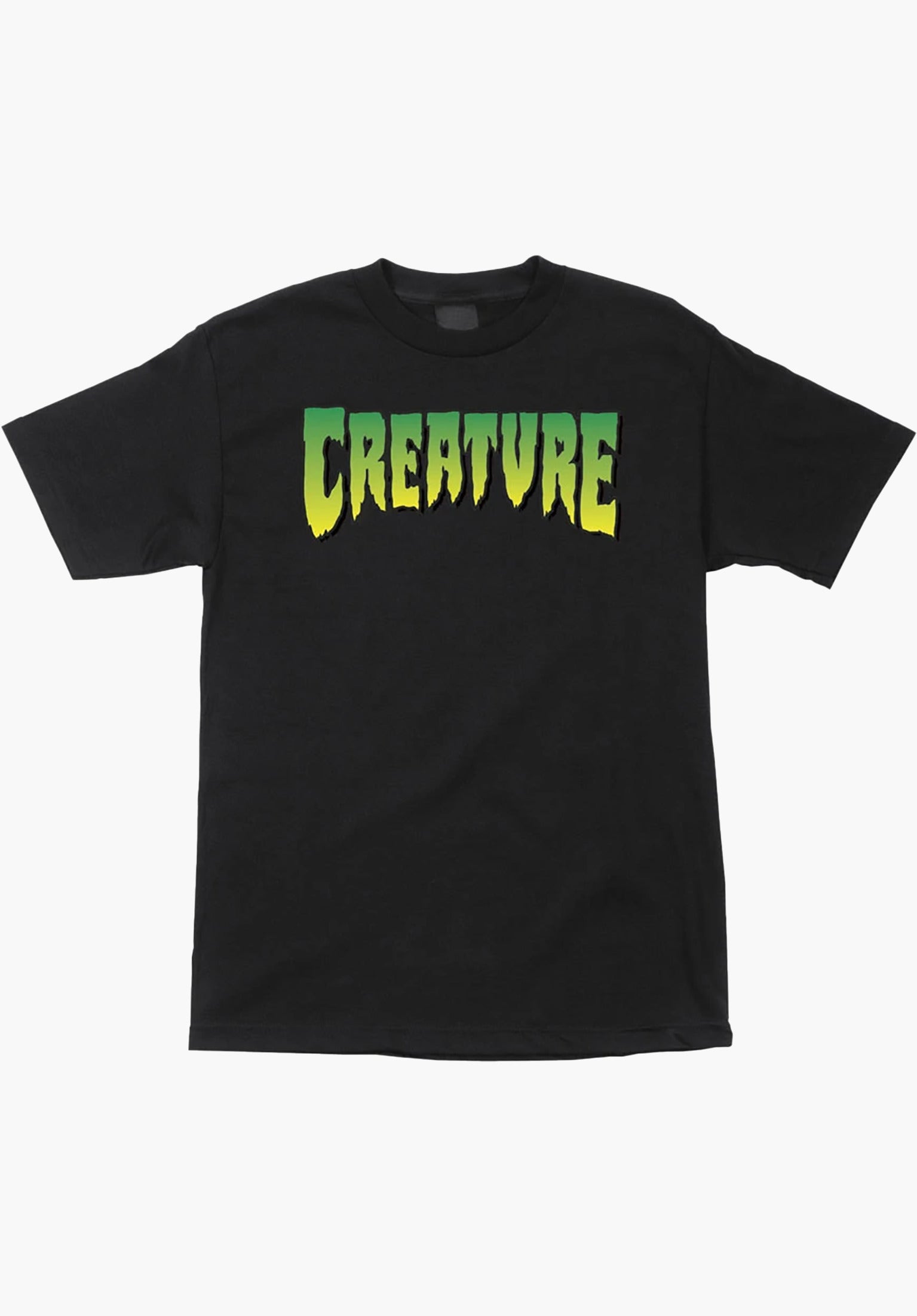 Creature Logo Creature T-Shirt in black for men – TITUS