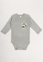 Body Logo greymottled Vorderansicht