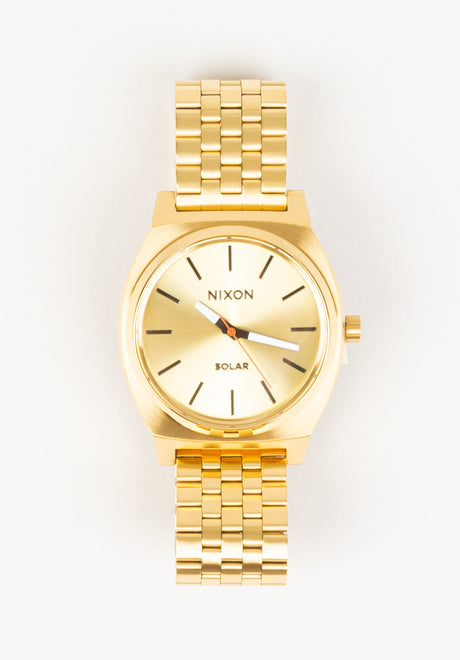 Time Teller Solar allgold-black Vorderansicht