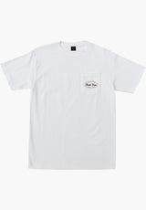 Magnitude Pocket Tee white Close-Up1