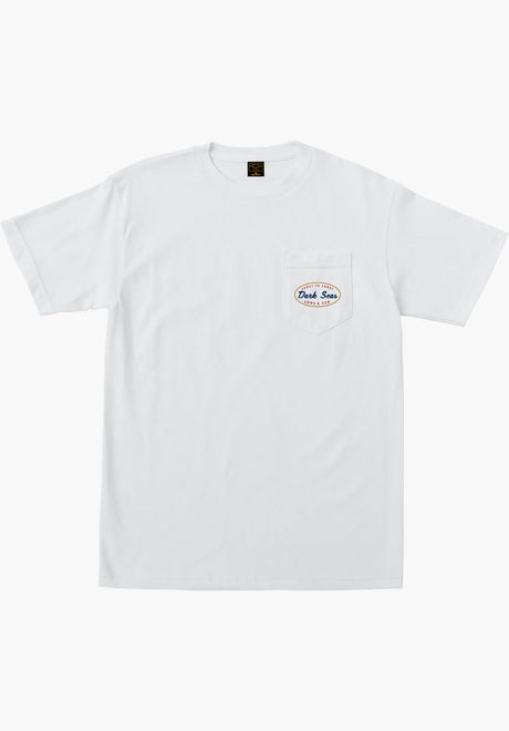 Magnitude Pocket Tee white Close-Up1