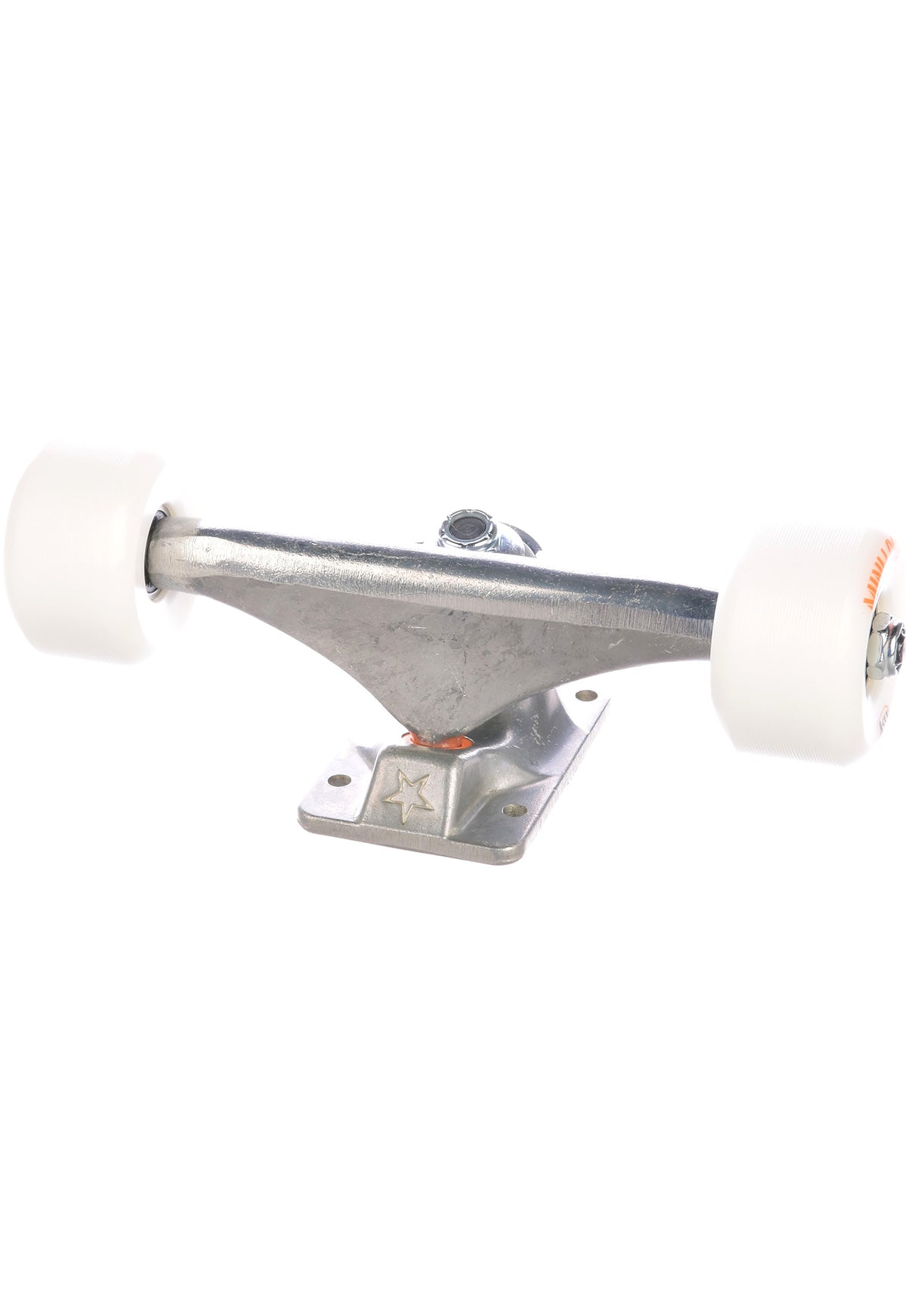 8.0" white A-Cut Wheels 101A Set of 2 raw Rückenansicht