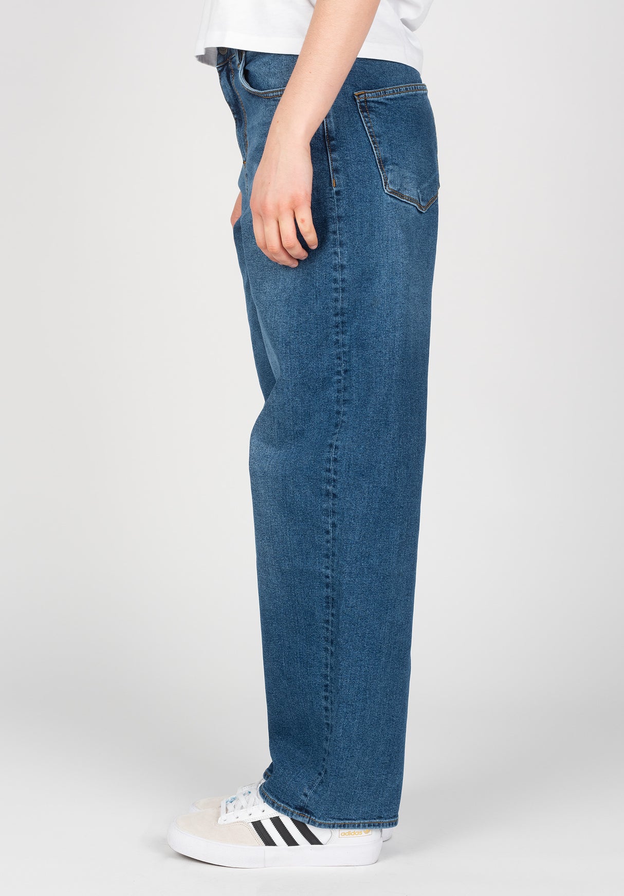 Women Chloé Baggy retromidblue Rückenansicht