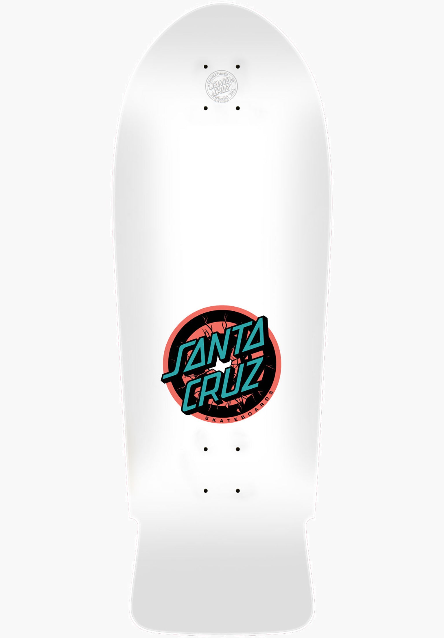 Roskopp One Reissue Santa-Cruz Deck in white – TITUS