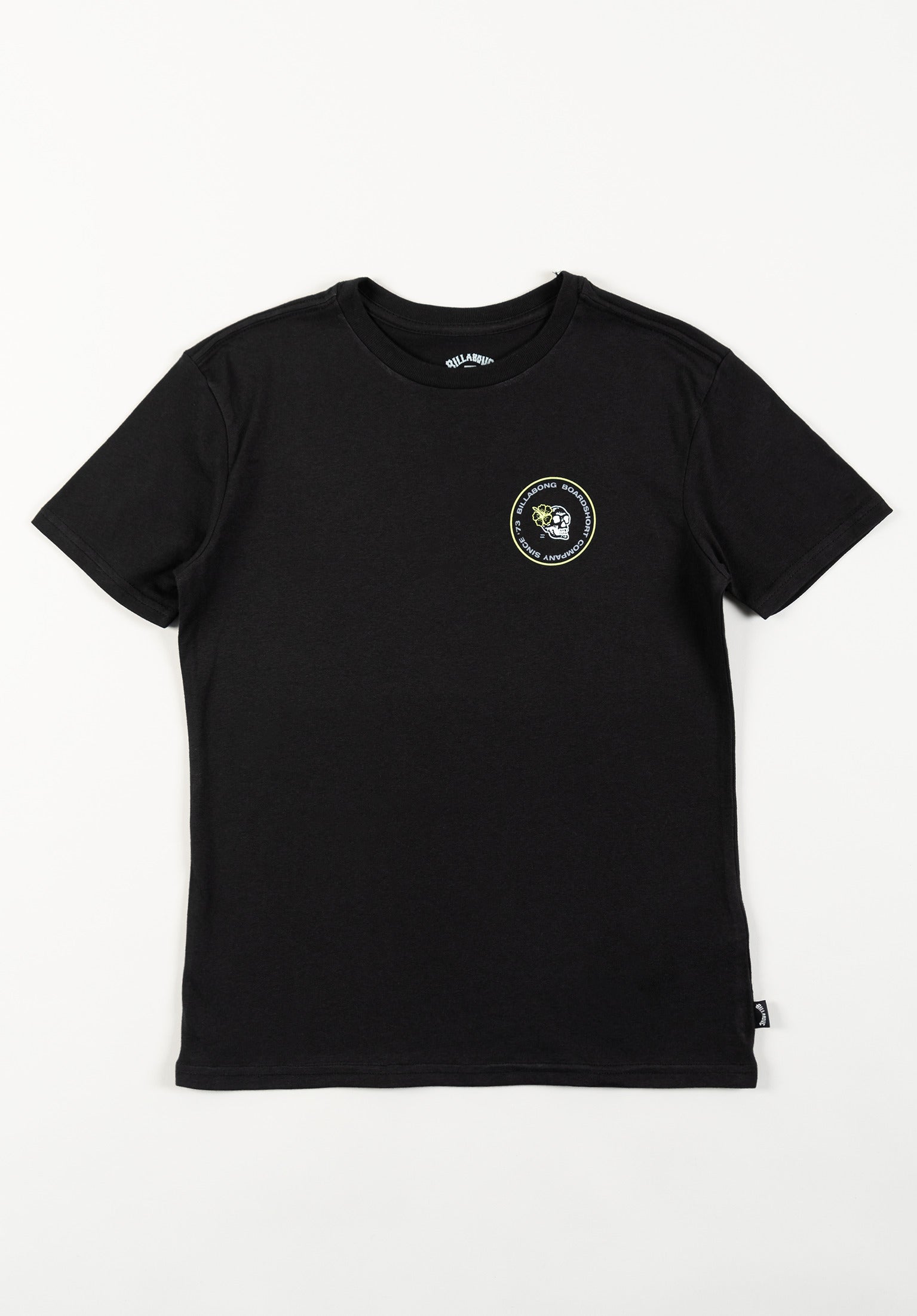Black billabong t shirt deals