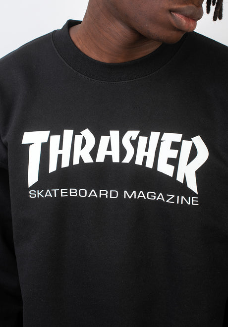 Skate-Mag Crewneck black Rückenansicht