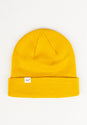 Beanie darkyellow Vorderansicht