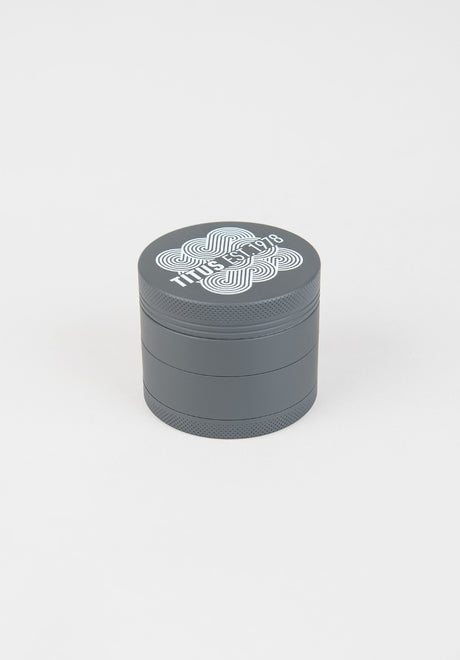 Spiro Metal 4 Parts Grinder matte-grey Vorderansicht