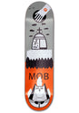 Wikinger black-orange Vorderansicht