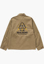 Lightning Eye Twill Work Jacket khaki Rückenansicht