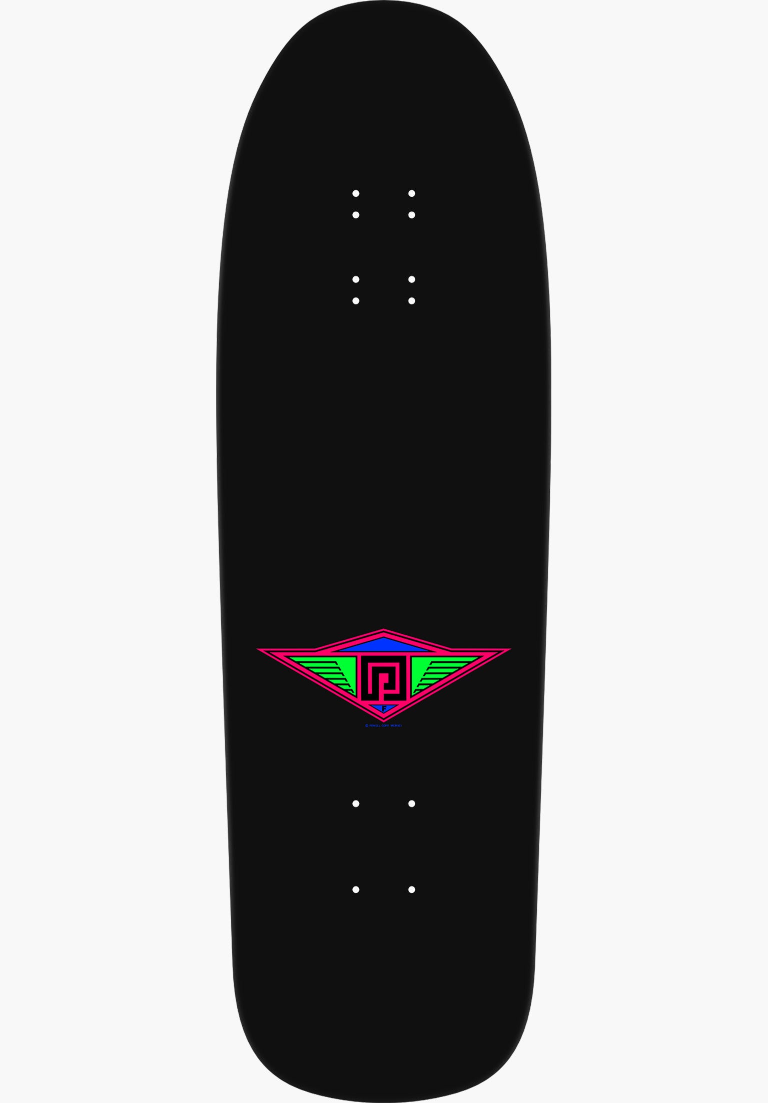 Lance Conklin Face Powell-Peralta Deck in blacklight – TITUS
