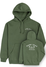 Headmaster Heavyweight Custom Fleece olive Vorderansicht