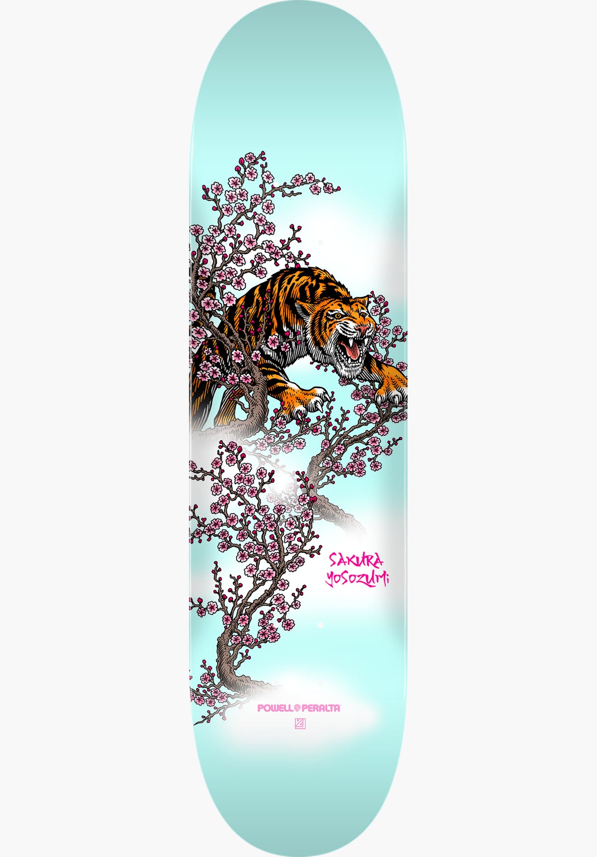 Yosozumi Tiger Popsicle blue Vorderansicht