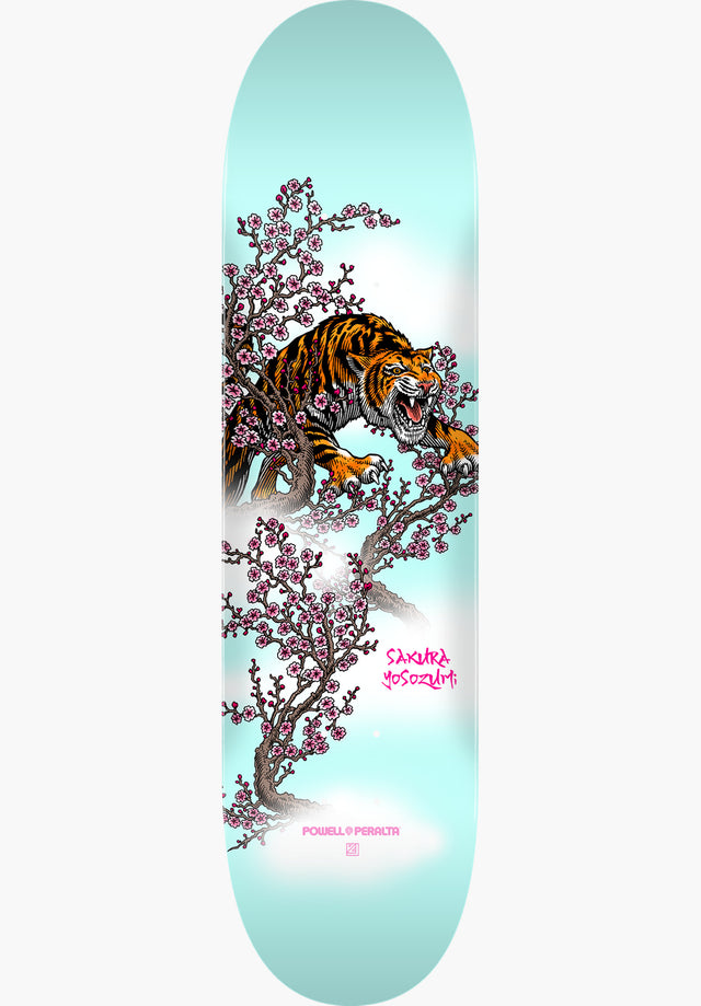 Yosozumi Tiger Popsicle blue Vorderansicht