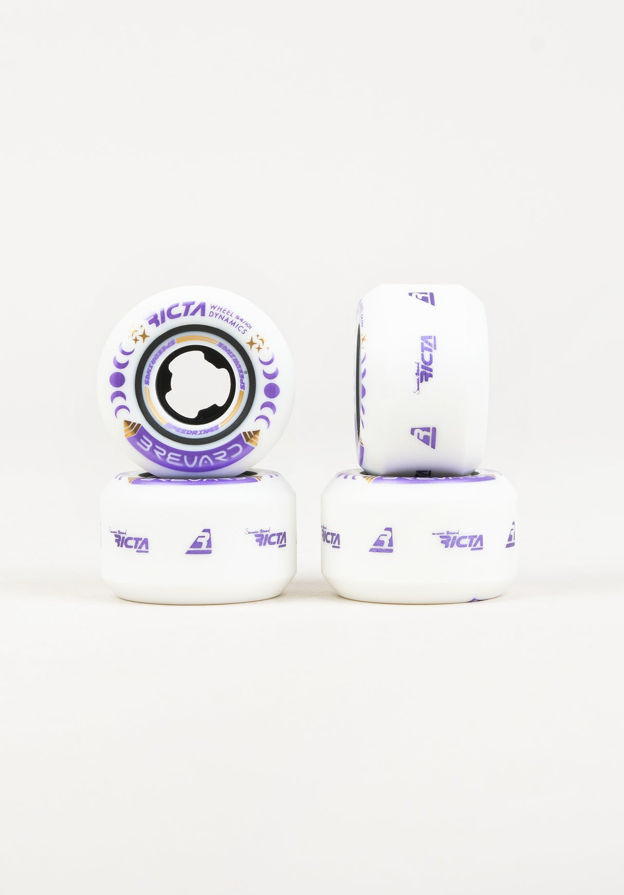 Brevard Speedrings Wide 101A white Vorderansicht