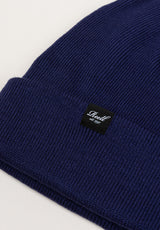 Beanie deeppurple Rückenansicht