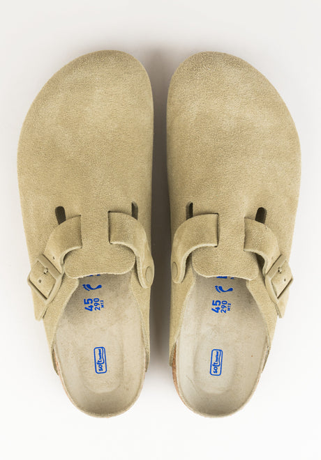 Boston Suede Leather fadedkhaki Close-Up2