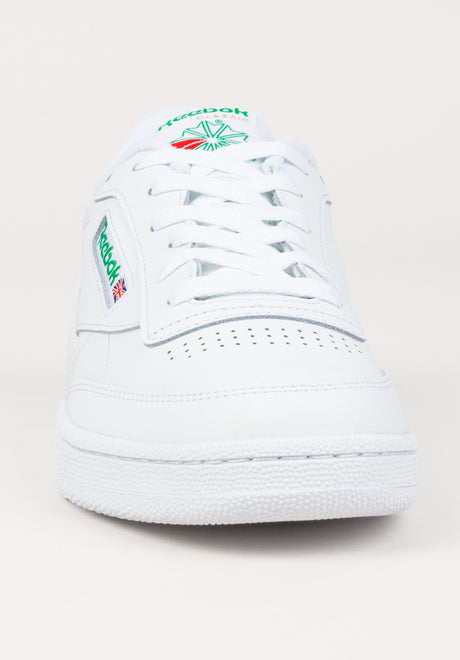 Club C 85 white-green Rückenansicht