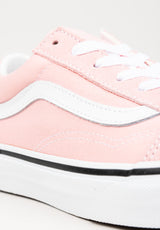 Old Skool Kids Girls powderpink-truewhite Unteransicht