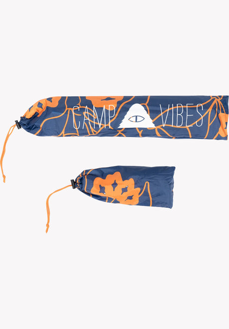 All Seeing 2-Person-Tent navy Rückenansicht