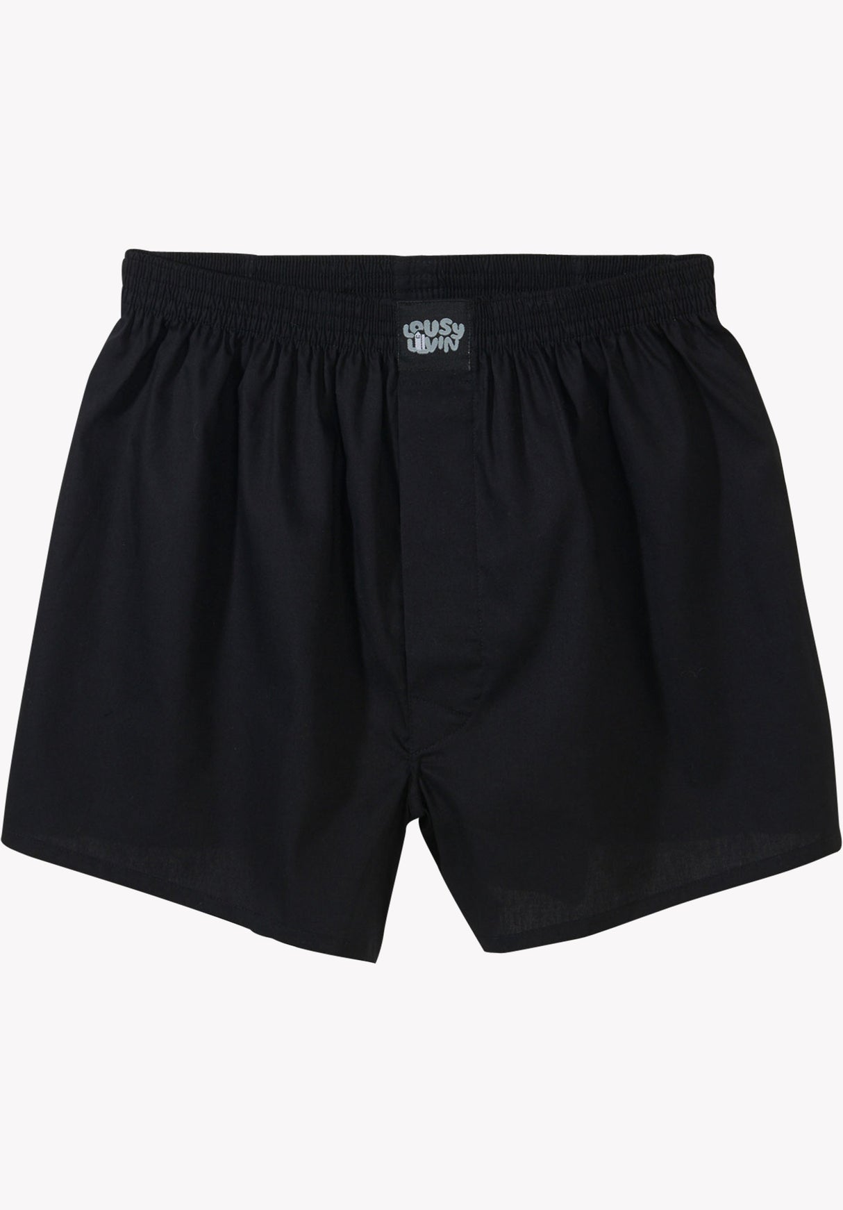 Plain black Vorderansicht