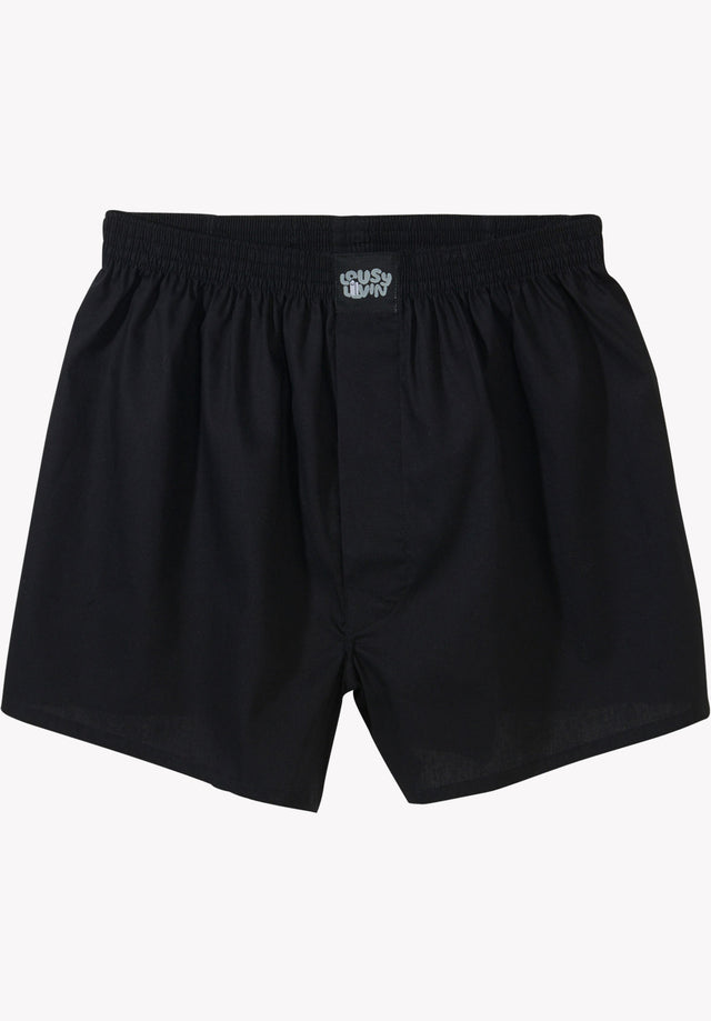 Plain black Vorderansicht
