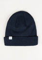 Beanie navy Vorderansicht