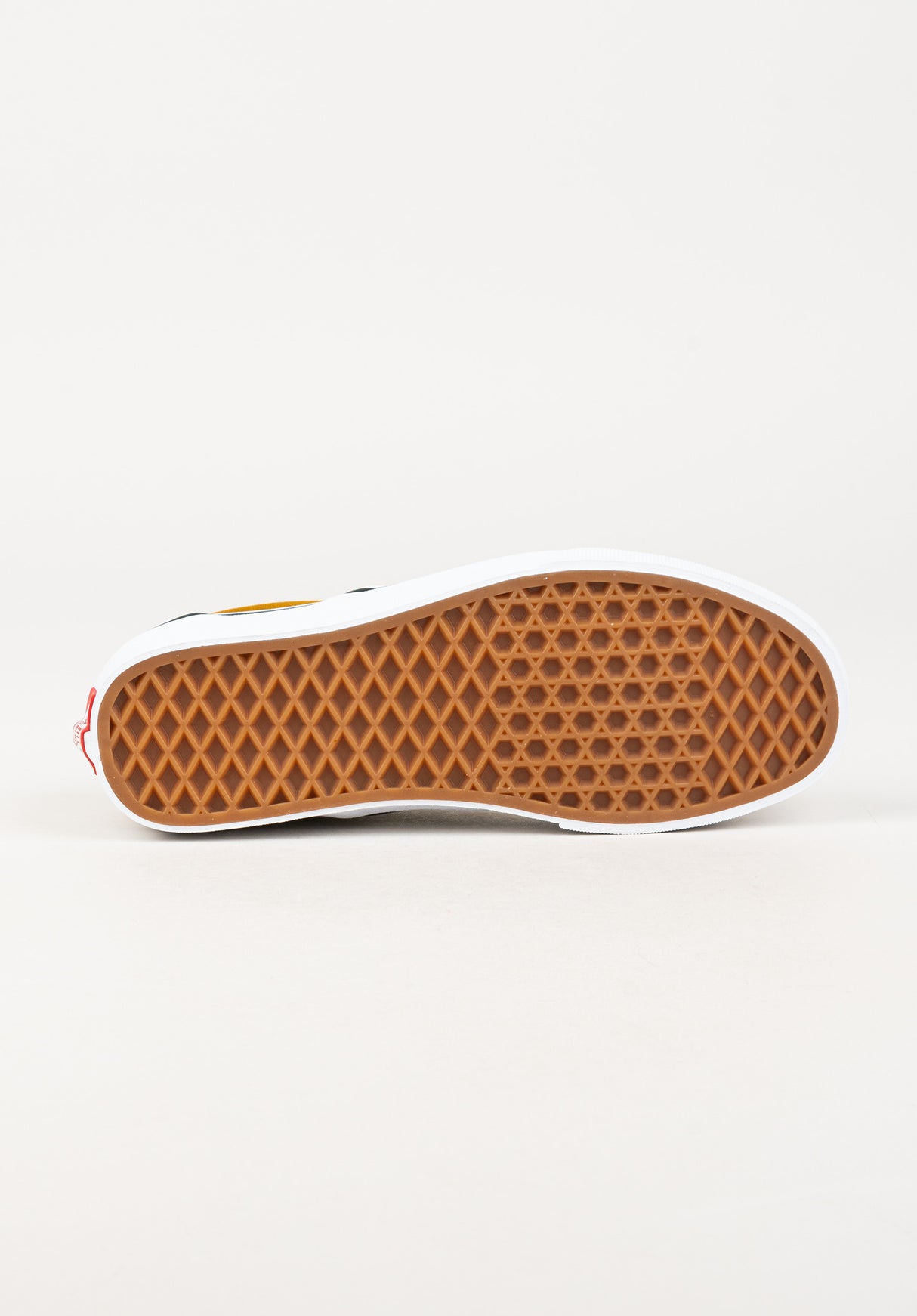 Slip-On colortheory-checkerboard-goldenbrown Close-Up1