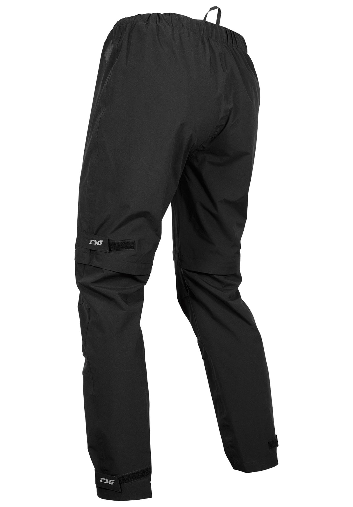 Drop Rain Pants black Rückenansicht