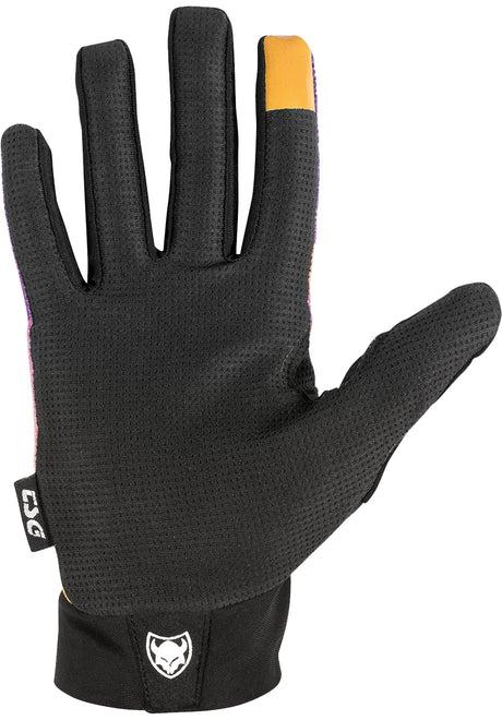 Catchy Glove purple orange Rückenansicht