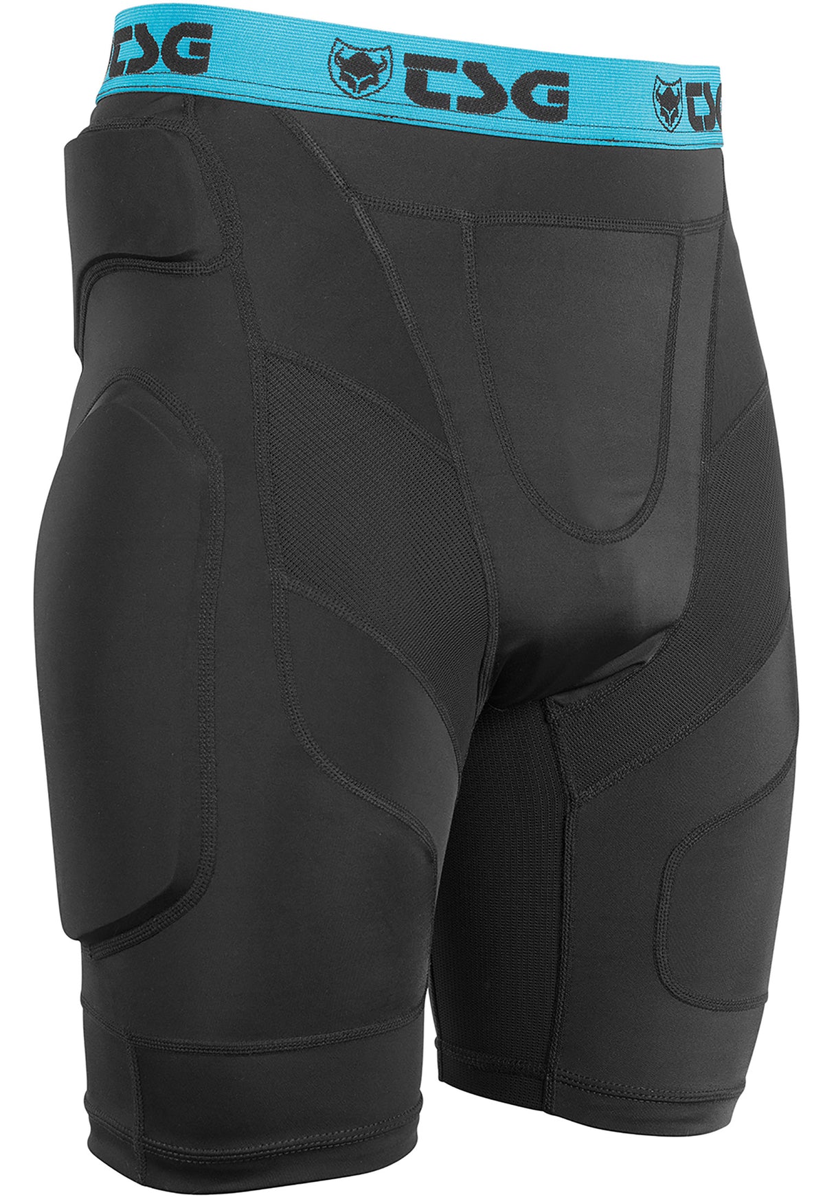 Crash Pant A black Vorderansicht